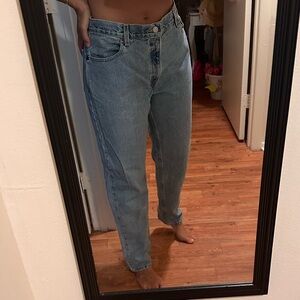 Levi's 550 Blue relaxed fit tapered Leg Jeans